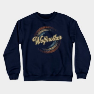 Wolfmother Circular Fade Crewneck Sweatshirt